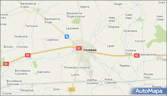 Autoserwis w Kłodawa powiat kolski Motoryzacja na mapie