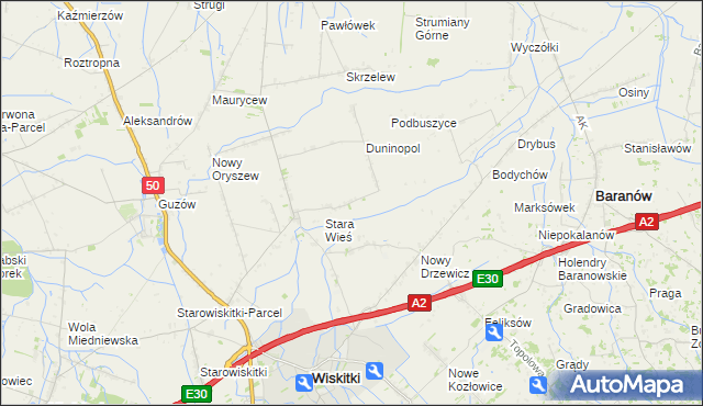 mapa Podoryszew, Podoryszew na mapie Targeo