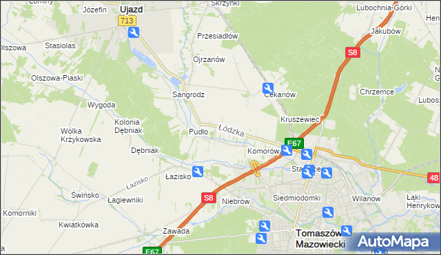 mapa Zaborów Pierwszy, Zaborów Pierwszy na mapie Targeo