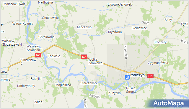 mapa Runice, Runice na mapie Targeo