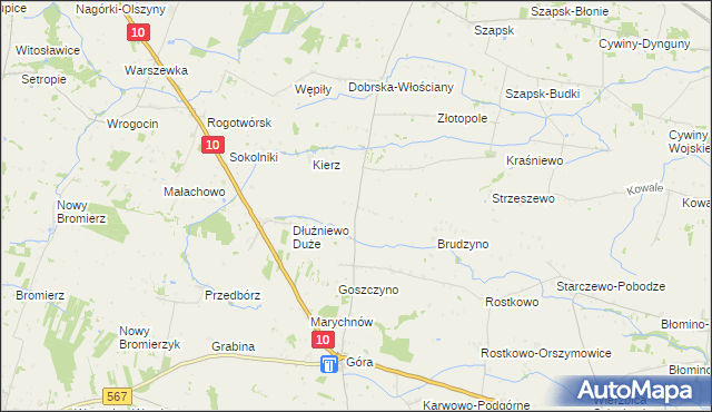 mapa Dobrska-Kolonia, Dobrska-Kolonia na mapie Targeo