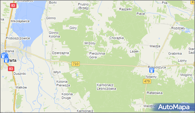 mapa Józefów-Wiktorów, Józefów-Wiktorów na mapie Targeo