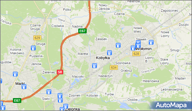 mapa kobyłki k warszawy Bankomat w Kobyłka :: Finanse, Ubezpieczenia na mapie Targeo