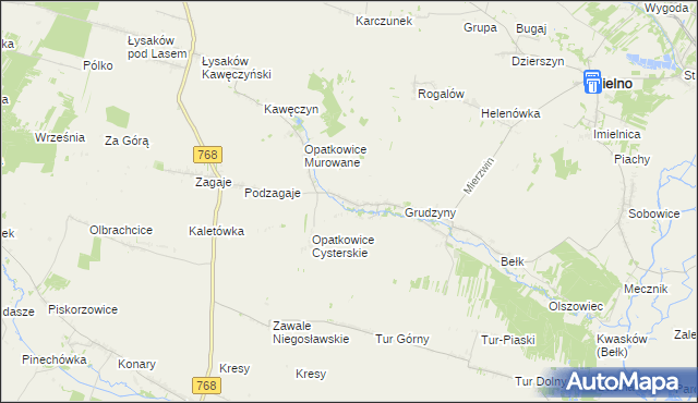 mapa Opatkowice Drewniane, Opatkowice Drewniane na mapie Targeo