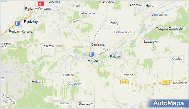 mapa Wancerzów, Wancerzów na mapie Targeo