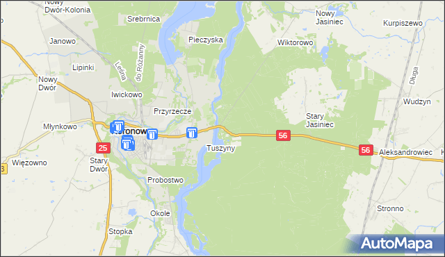 mapa Wilcze Gardło, Wilcze Gardło na mapie Targeo