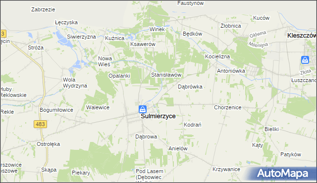 mapa Filipowizna, Filipowizna na mapie Targeo