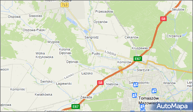 mapa Zaborów Drugi, Zaborów Drugi na mapie Targeo