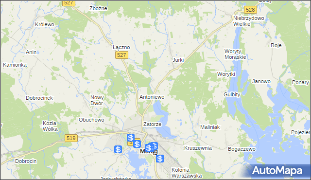 mapa Plebania Wólka, Plebania Wólka na mapie Targeo