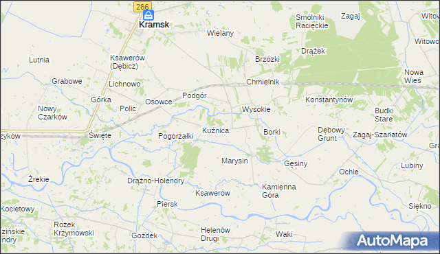 mapa Barce, Barce na mapie Targeo
