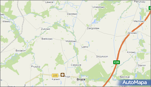 mapa Mołstówko, Mołstówko na mapie Targeo