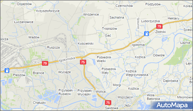 mapa Pobiednik Wielki, Pobiednik Wielki na mapie Targeo