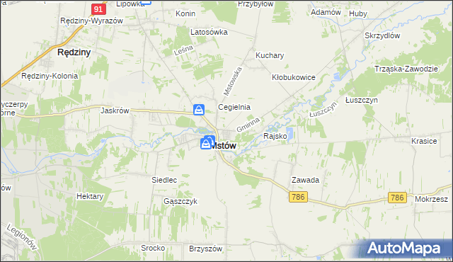 mapa Wancerzów, Wancerzów na mapie Targeo