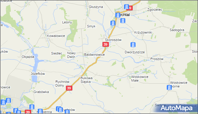 mapa Igłowice gmina Namysłów, Igłowice gmina Namysłów na mapie Targeo