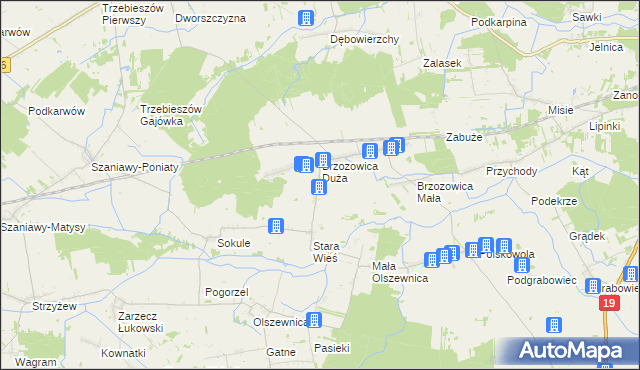 mapa Mościska gmina Kąkolewnica, Mościska gmina Kąkolewnica na mapie Targeo