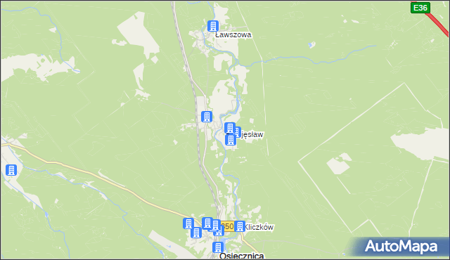 mapa Przejęsław, Przejęsław na mapie Targeo