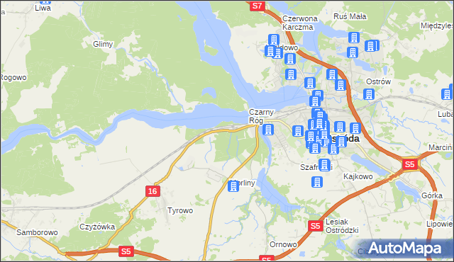 mapa Przylądek, Przylądek na mapie Targeo