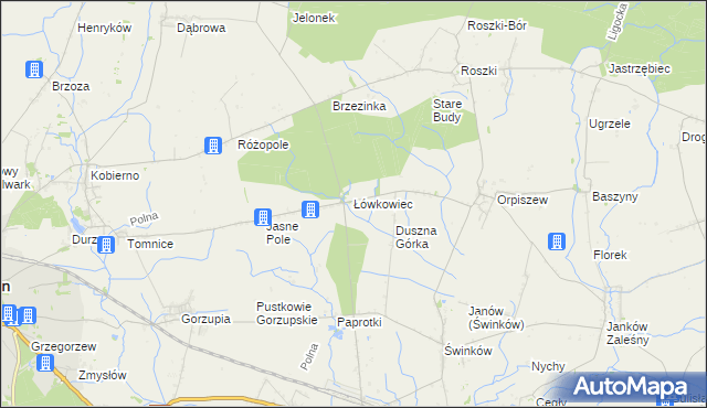 mapa Sędziszew, Sędziszew na mapie Targeo