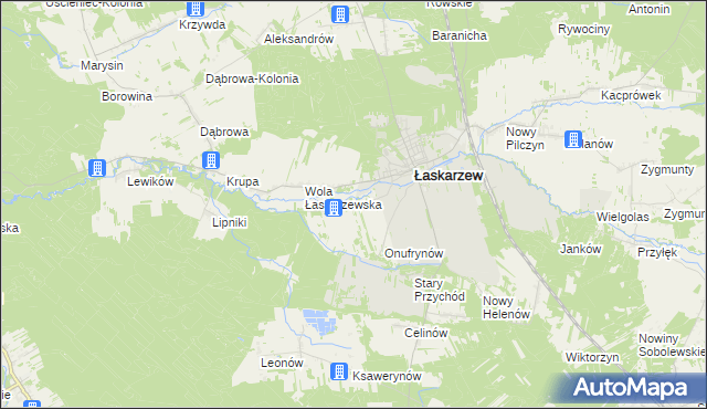 mapa Sośninka, Sośninka na mapie Targeo