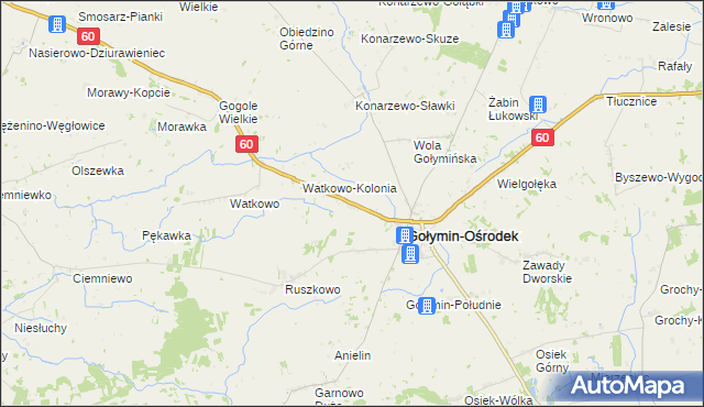 mapa Stary Kałęczyn, Stary Kałęczyn na mapie Targeo