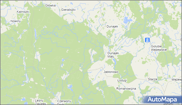 mapa Wierzbianki, Wierzbianki na mapie Targeo