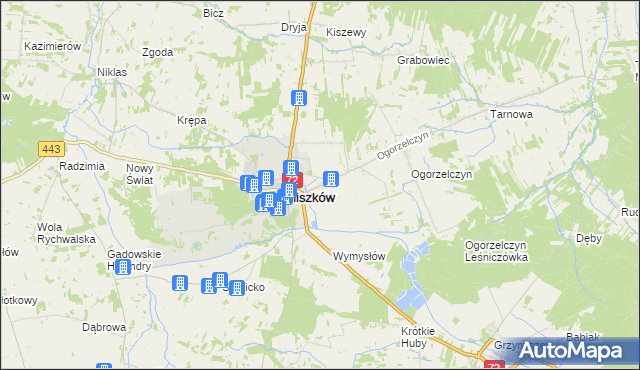 mapa Zadworna, Zadworna na mapie Targeo