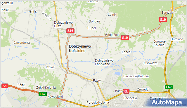 mapa Nowe Aleksandrowo, Nowe Aleksandrowo na mapie Targeo