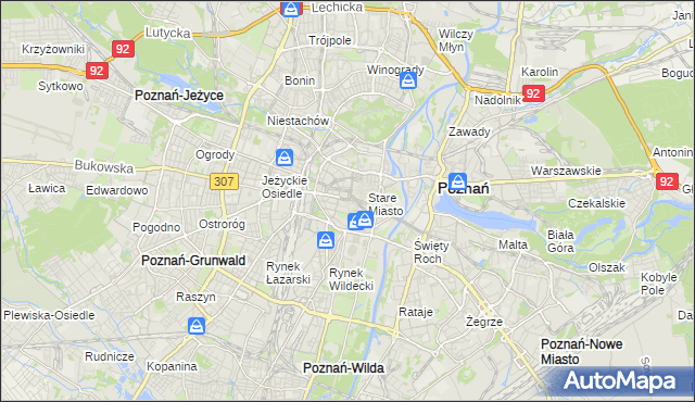 mapa Święty Marcin, Święty Marcin na mapie Targeo