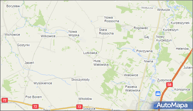 mapa Janolin, Janolin na mapie Targeo