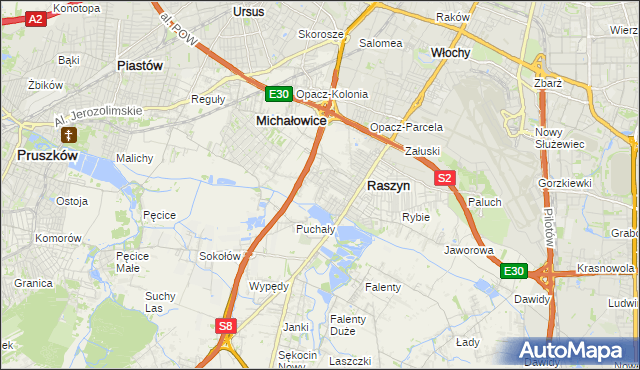 mapa Nowe Grocholice, Nowe Grocholice na mapie Targeo