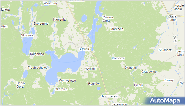 mapa Jaszczerz, Jaszczerz na mapie Targeo