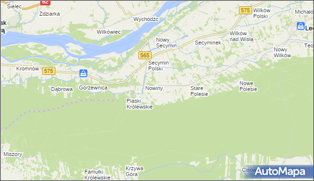 mapa Krubiczew, Krubiczew na mapie Targeo