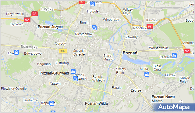 mapa Święty Marcin, Święty Marcin na mapie Targeo