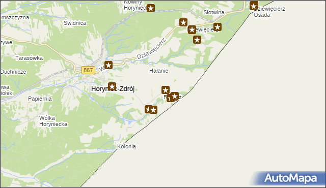 mapa Radruż, Radruż na mapie Targeo