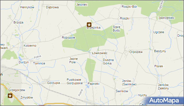 mapa Sędziszew, Sędziszew na mapie Targeo
