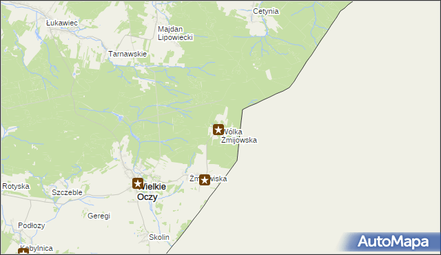 mapa Wólka Żmijowska, Wólka Żmijowska na mapie Targeo