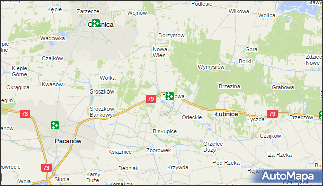 mapa Beszowa, Beszowa na mapie Targeo