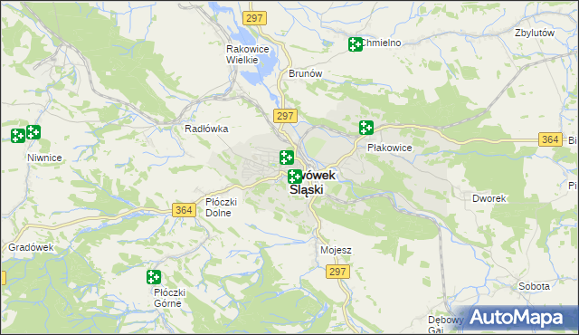 mapa Lwówek Śląski, Lwówek Śląski na mapie Targeo