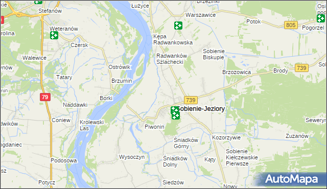 mapa Radwanków Królewski, Radwanków Królewski na mapie Targeo