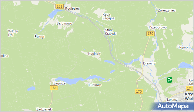 mapa Zdzieborze, Zdzieborze na mapie Targeo