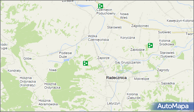 mapa Zaporze, Zaporze na mapie Targeo