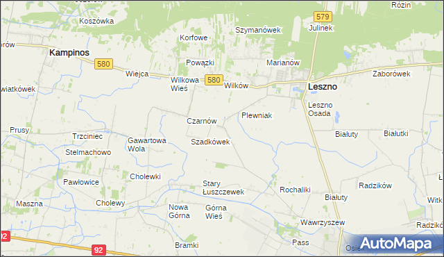 mapa Podrochale, Podrochale na mapie Targeo