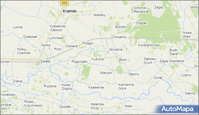 mapa Barce, Barce na mapie Targeo