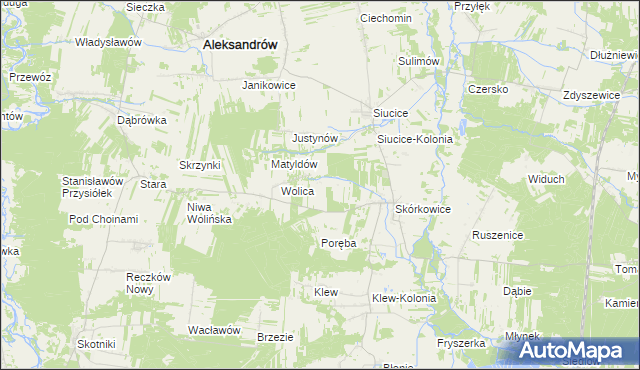 mapa Skumros, Skumros na mapie Targeo