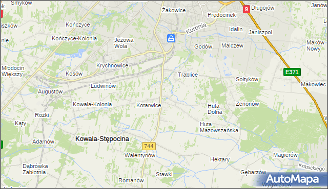 mapa Mazowszany, Mazowszany na mapie Targeo