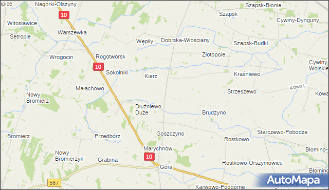 mapa Dobrska-Kolonia, Dobrska-Kolonia na mapie Targeo