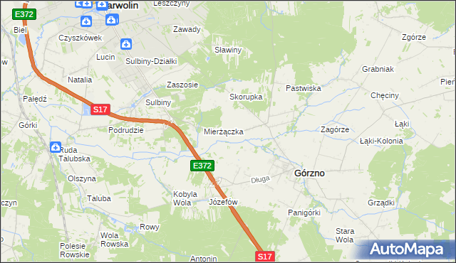 mapa Reducin, Reducin na mapie Targeo