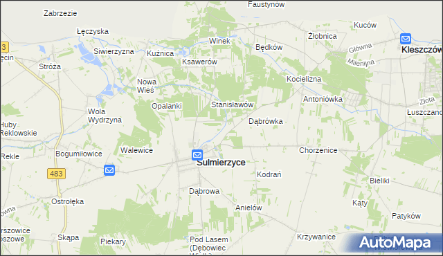 mapa Filipowizna, Filipowizna na mapie Targeo