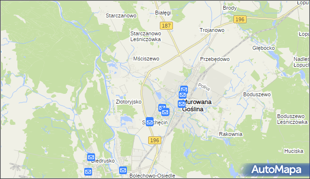 mapa Raduszyn, Raduszyn na mapie Targeo