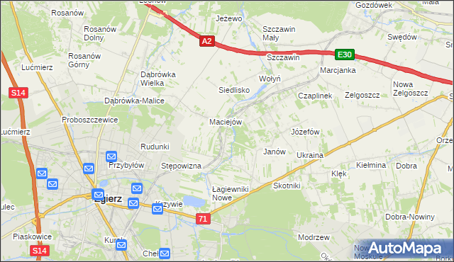 mapa Smardzew gmina Zgierz, Smardzew gmina Zgierz na mapie Targeo